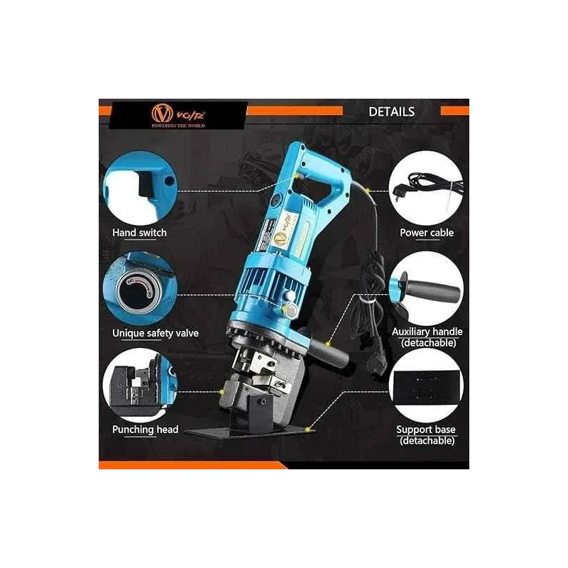 Voltz MHP-20A 1200W Hydraulic Punching Tool image-7