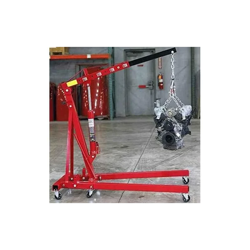 Voltz Engine Hoist 2 Ton Folding Hydraulic Cherry Picker image-3