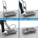 Voltz VZ-VHT-150 150kg Steel Platform Hand Trolley image-3