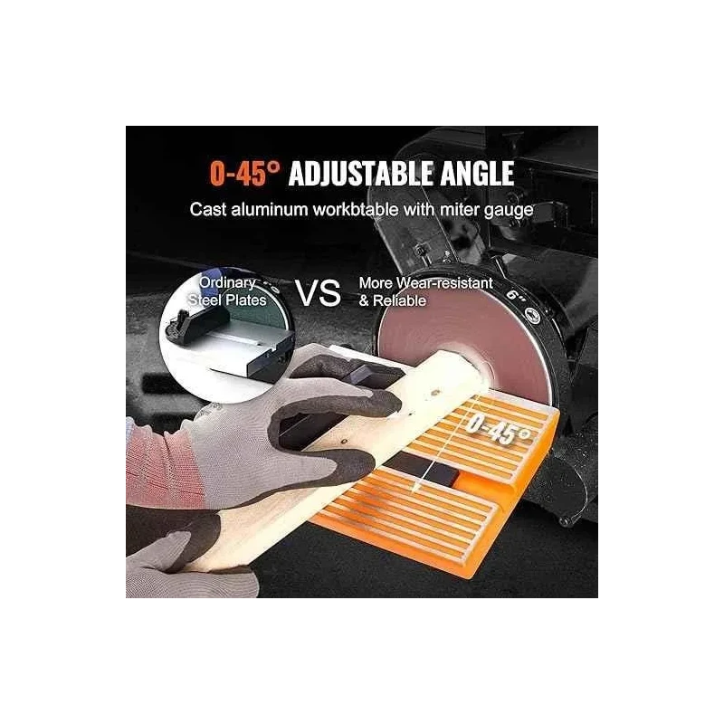 Voltz VZ-DS-500 500W 5 Inch Electric Belt Grinder Sander image-7