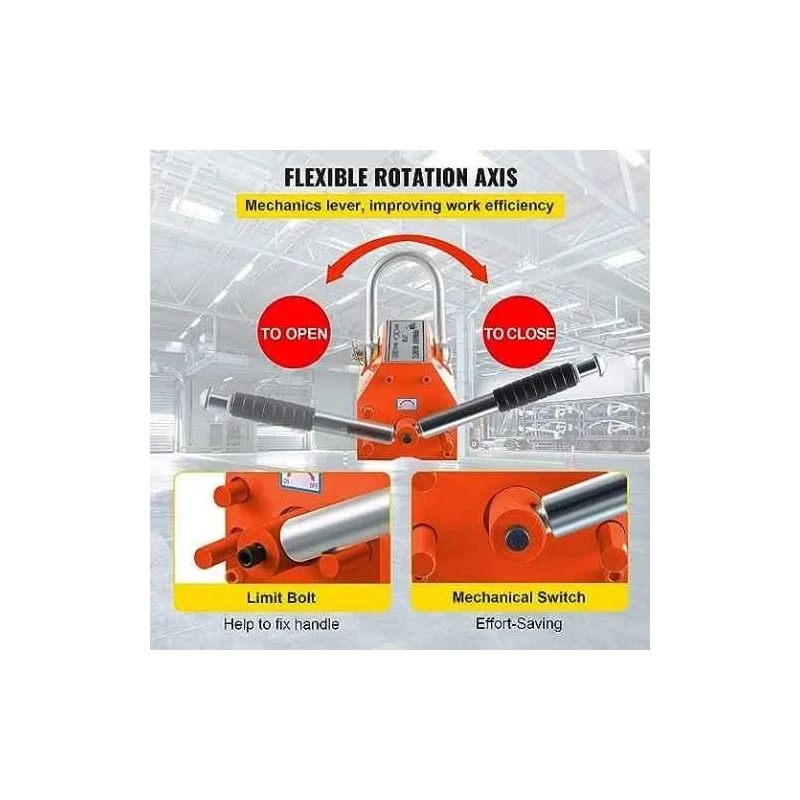 Voltz PML-2000 2000kg Steel Magnetic Lifter image-5