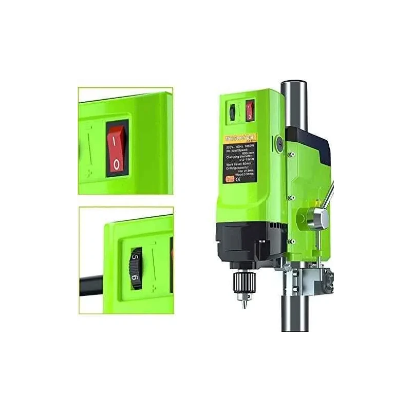 Voltz NEMB-11 1050W Mini Electric Portable Bench Press Drill Machine image-2