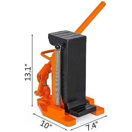 Voltz TOJ-5T 2.5 & 5 Ton Hydraulic Toe Jack Machine image-1