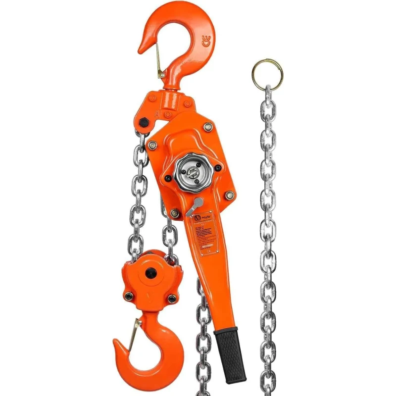 Voltz VZ-6TON 6 Ton Carbon Steel Ratchet Lever Chain Hoist image-3
