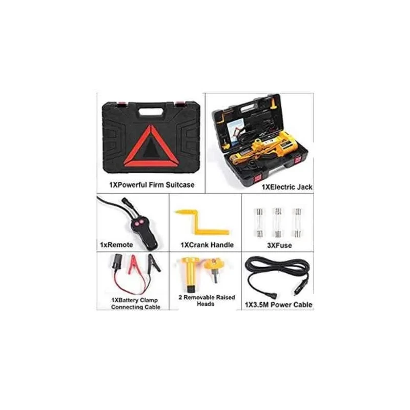 Voltz TY42 3 Ton 12V Scissor Lift Jack image-1