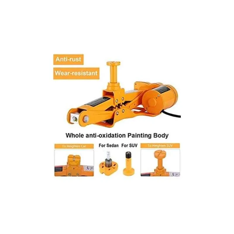 Voltz TY42 3 Ton 12V Scissor Lift Jack image-3