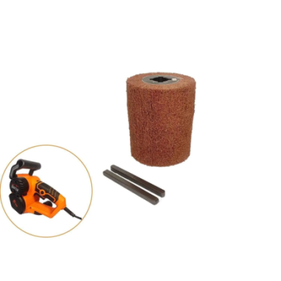 Voltz Polisher Roller Nylon Wire Drawing Polishing Brush Drum image-1