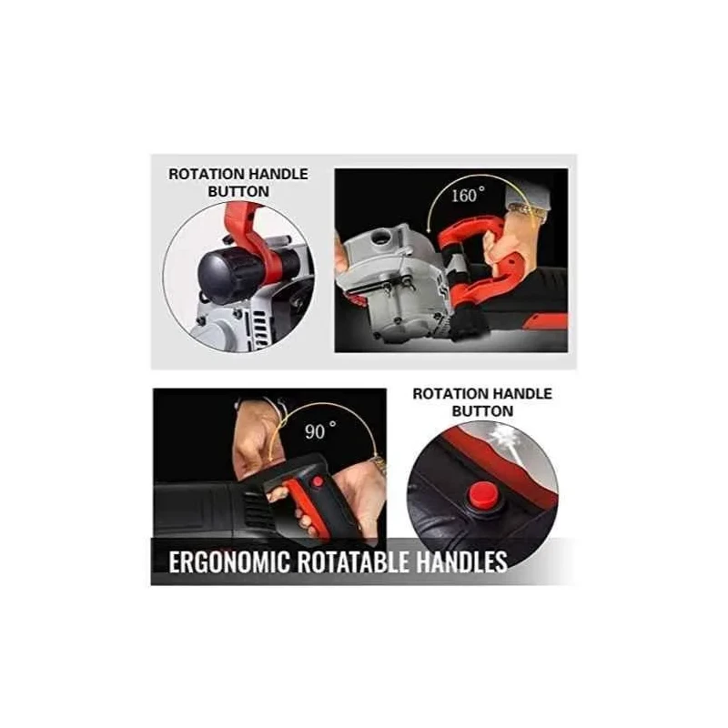 Voltz VZ-160 5200W Electric Notcher Groover with Laser Guide image-1