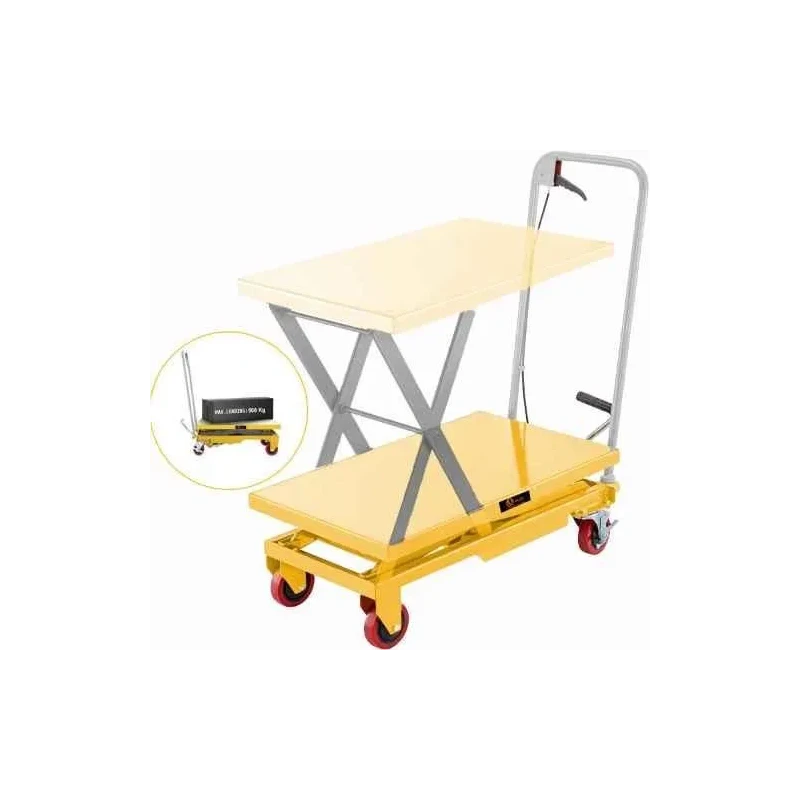 Voltz VZ-HT-500 500kg Manual Scissor Lift Table Trolley image-5