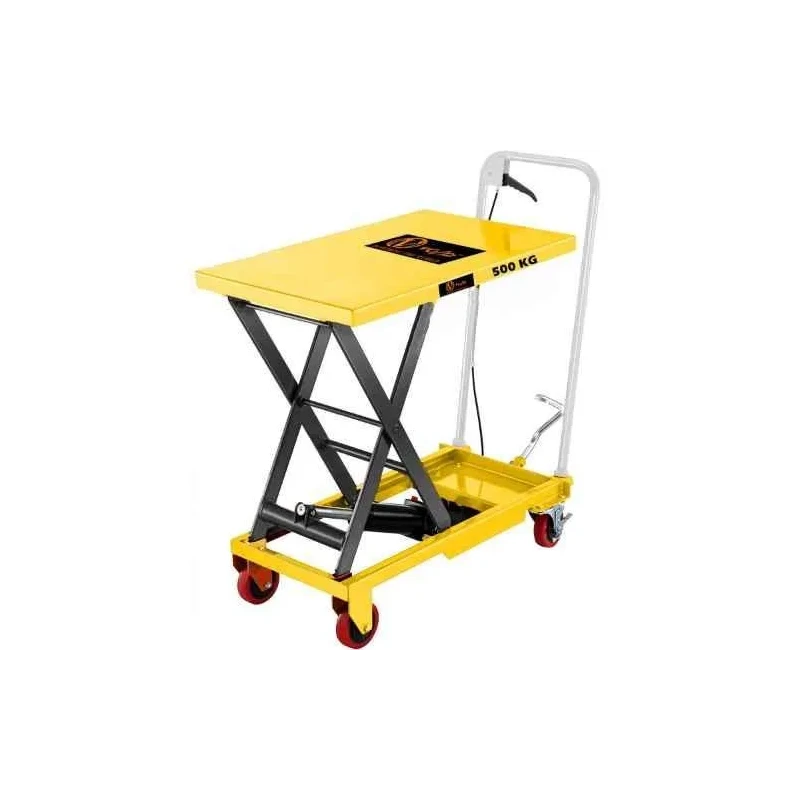 Voltz VZ-HT-500 500kg Manual Scissor Lift Table Trolley image-7
