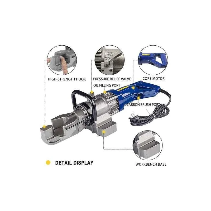 Voltz RB-16 900W Hydraulic Rebar Bender image-3