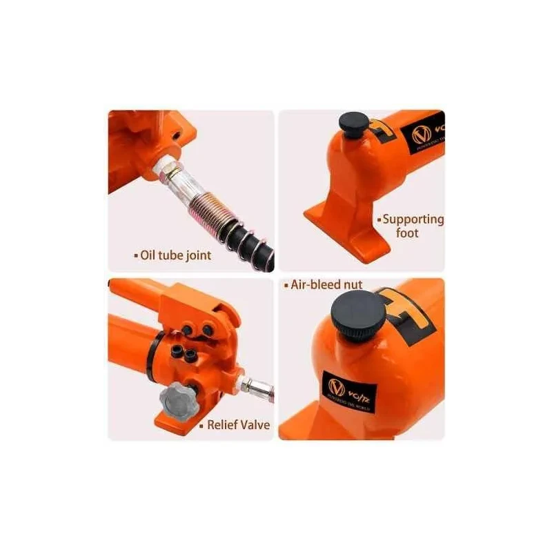 Voltz VZ-FPY-50700 50 Ton Hydraulic Lifting Cylinder Jack image-2