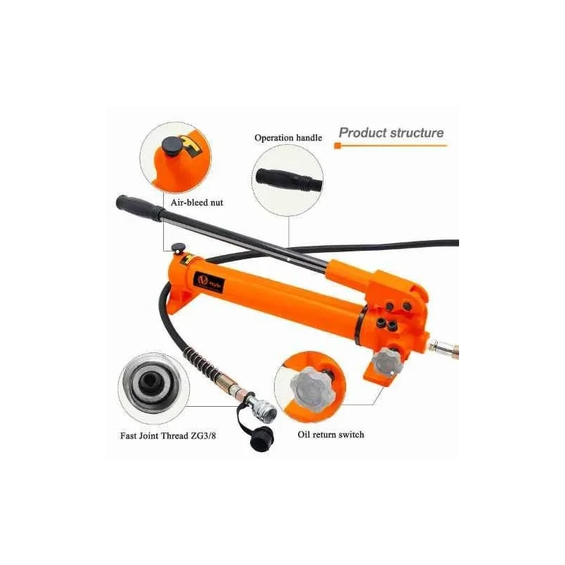 Voltz VZ-FPY-50700 50 Ton Hydraulic Lifting Cylinder Jack image-3