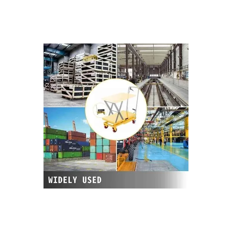 Voltz VZ-HT-500 500kg Manual Scissor Lift Table Trolley image-4