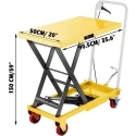 Voltz VZ-HT-500 500kg Manual Scissor Lift Table Trolley image-8