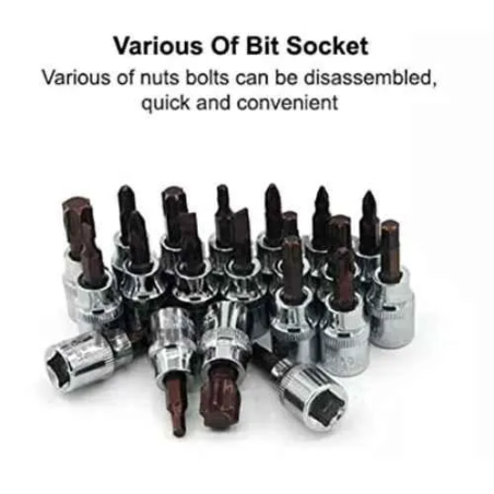 Voltz VZ-TK-121 121 Pcs Combination Spanner Wrench Socket Set image-1