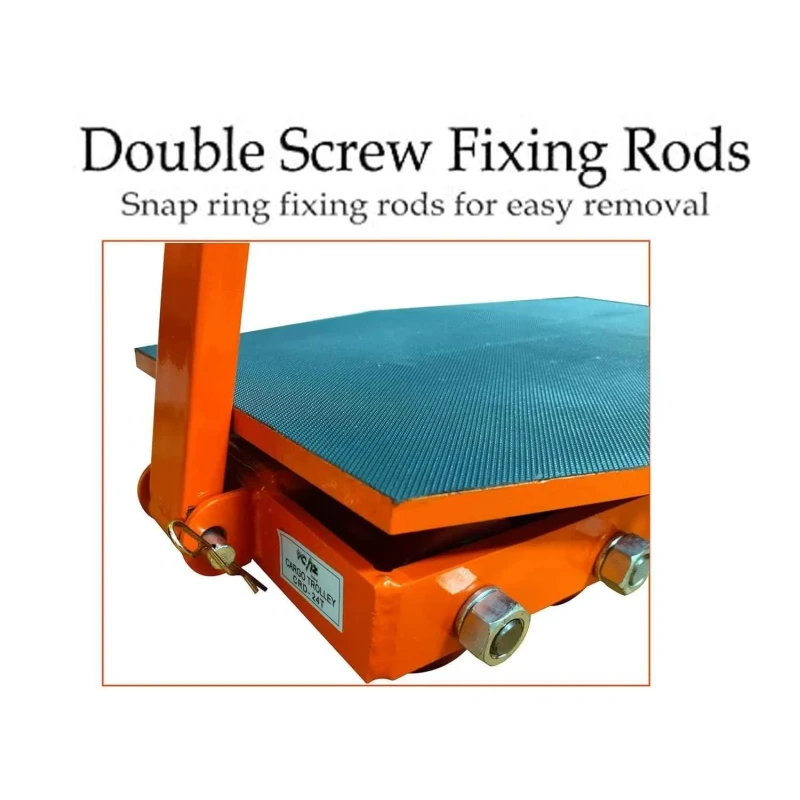 Voltz VZ-CRD-24 24 Ton Alloy Steel Industrial Cargo Trolley image-4