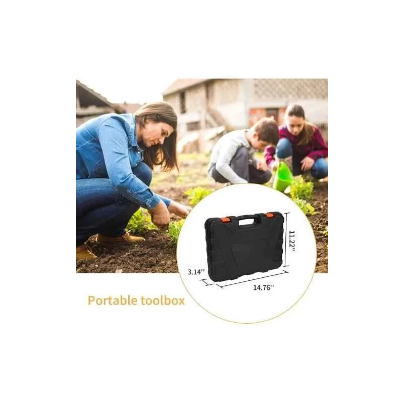 Voltz VZ-14 14 Pcs Heavy Duty Garden Hand Tools Kit image-5