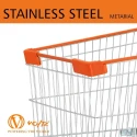 Voltz VZ-ST125L 125L Stainless Steel Heavy Duty Shopping Trolley image-6