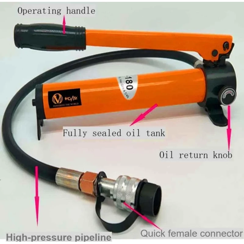 Voltz VZ-RSC-10100 10 Ton Hydraulic Cylinder Lifting Jack image-3