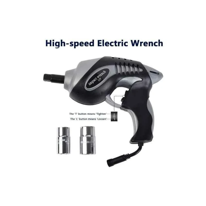 Voltz VZ-TY45EJS 5 Ton 12V Electric Jack with Impact Wrench image-2