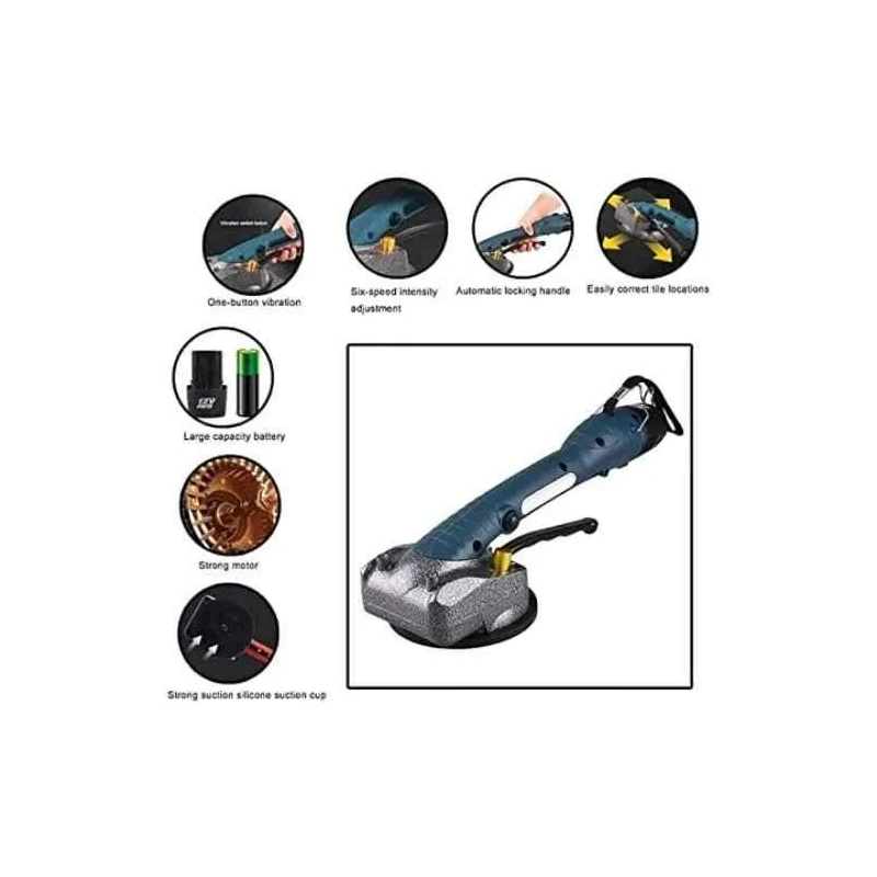 Voltz TK-350 350W 12V Floor Vibrator Tiling Machine image-3