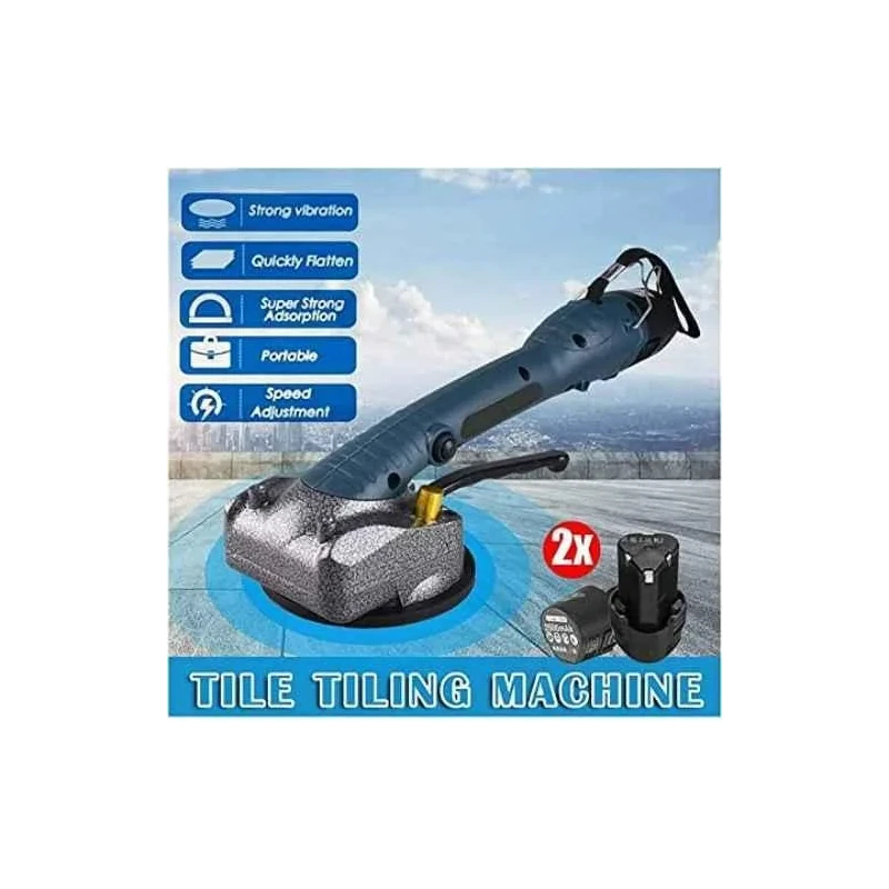 Voltz TK-350 350W 12V Floor Vibrator Tiling Machine image-4