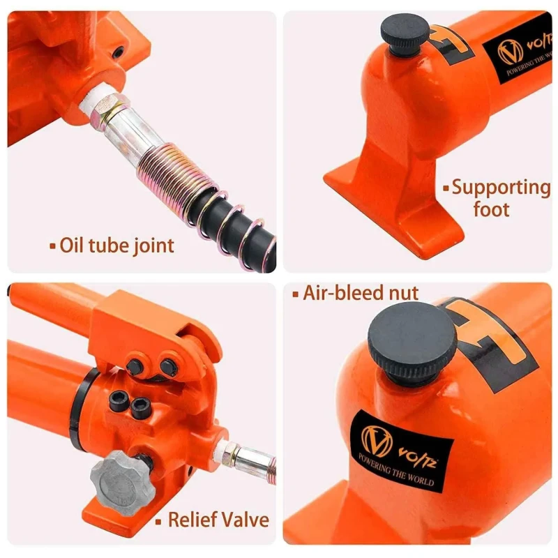 Voltz VZ-RSC-30100 30 Ton Hydraulic Cylinder Lifting Jack image-3