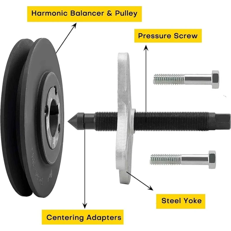 Voltz DN-D1008 46 Pcs Harmonic Balancer Puller Kit image-5