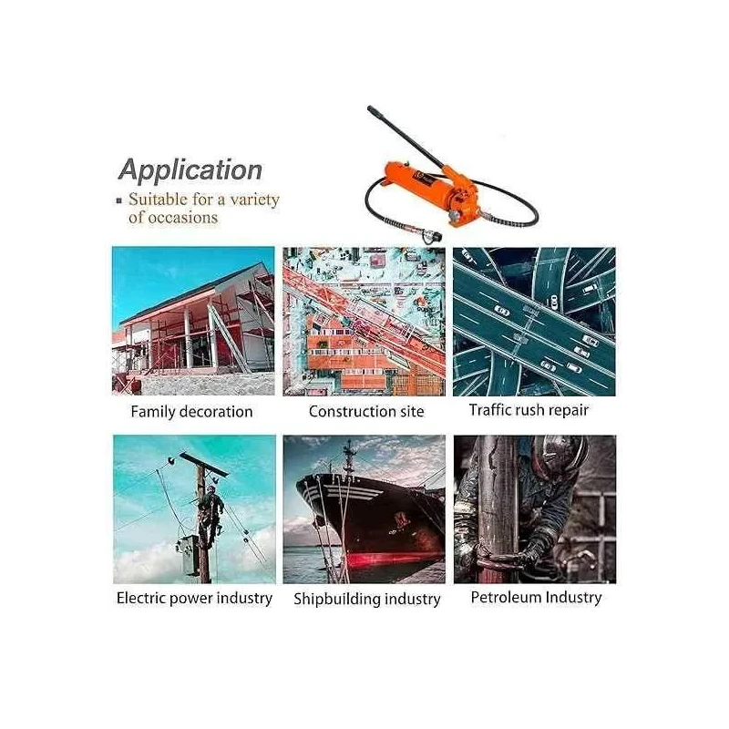 Voltz VZ-RSC-20050 Hydraulic Lifting Jack with CP700A Pump image-1