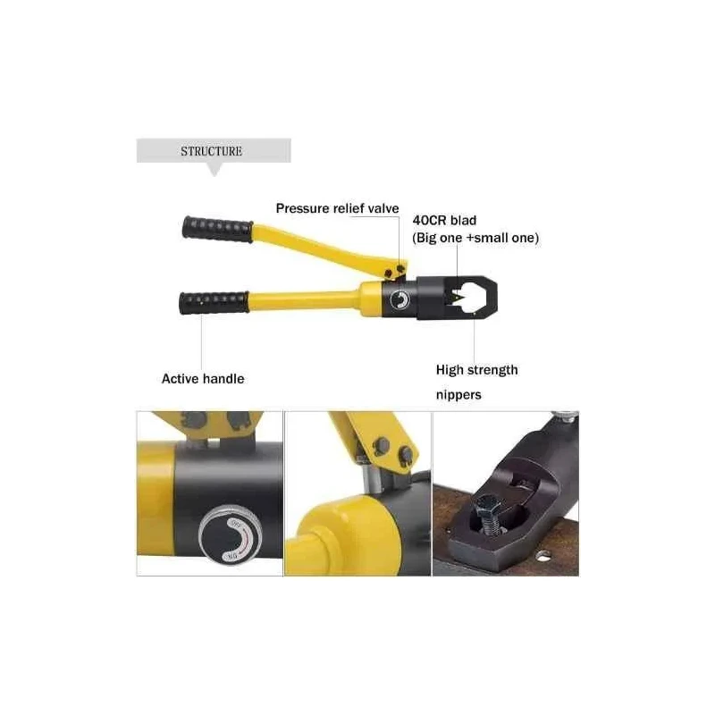 Voltz VZ-YP-24 NC 10 Ton Hydraulic Nut Splitter Tool image-1