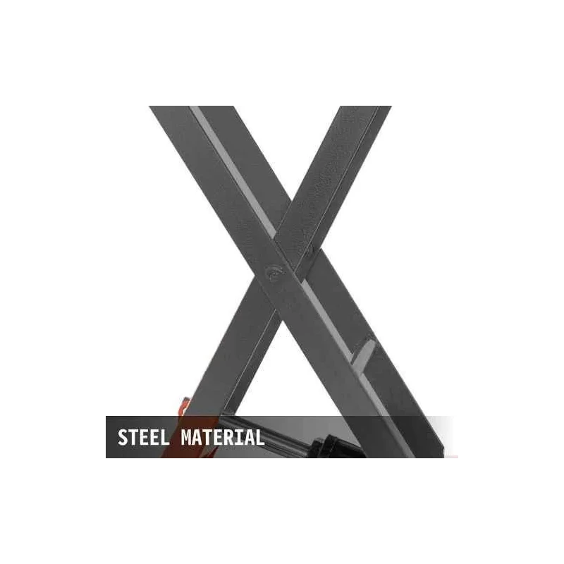 Voltz VZ-HT-150 150kg Manual Scissor Lift Table Trolley image-2