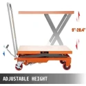Voltz VZ-HT-150 150kg Manual Scissor Lift Table Trolley image-4
