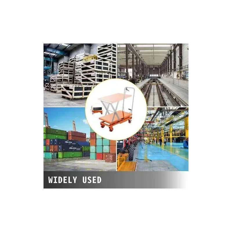 Voltz VZ-HT-150 150kg Manual Scissor Lift Table Trolley image-5