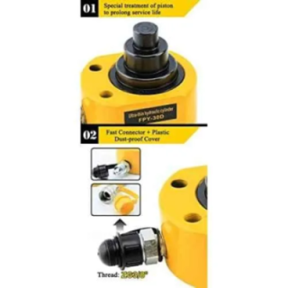 Voltz FPY-50D 50 Ton Hydraulic Cylinder Ram Jack image-1