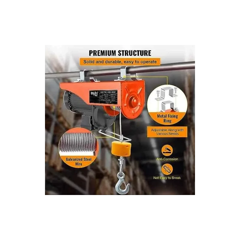 Voltz VZ-PA1500 1500kg Mini Electric Hoist image-7