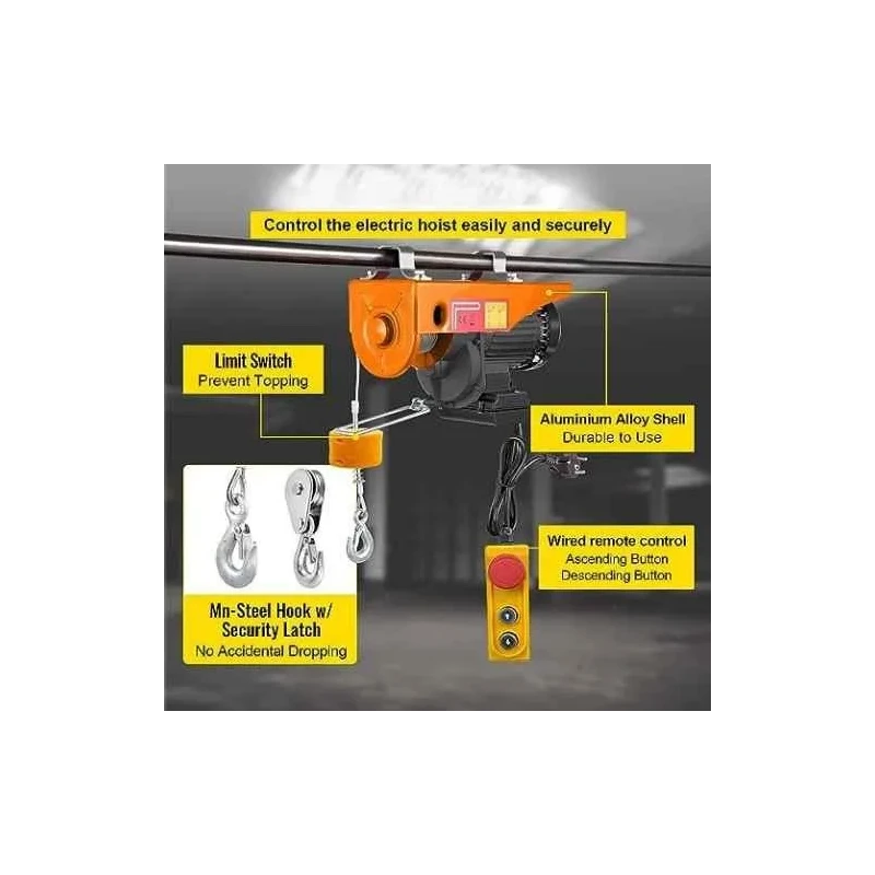 Voltz VZ-PA1500 1500kg Mini Electric Hoist image-8