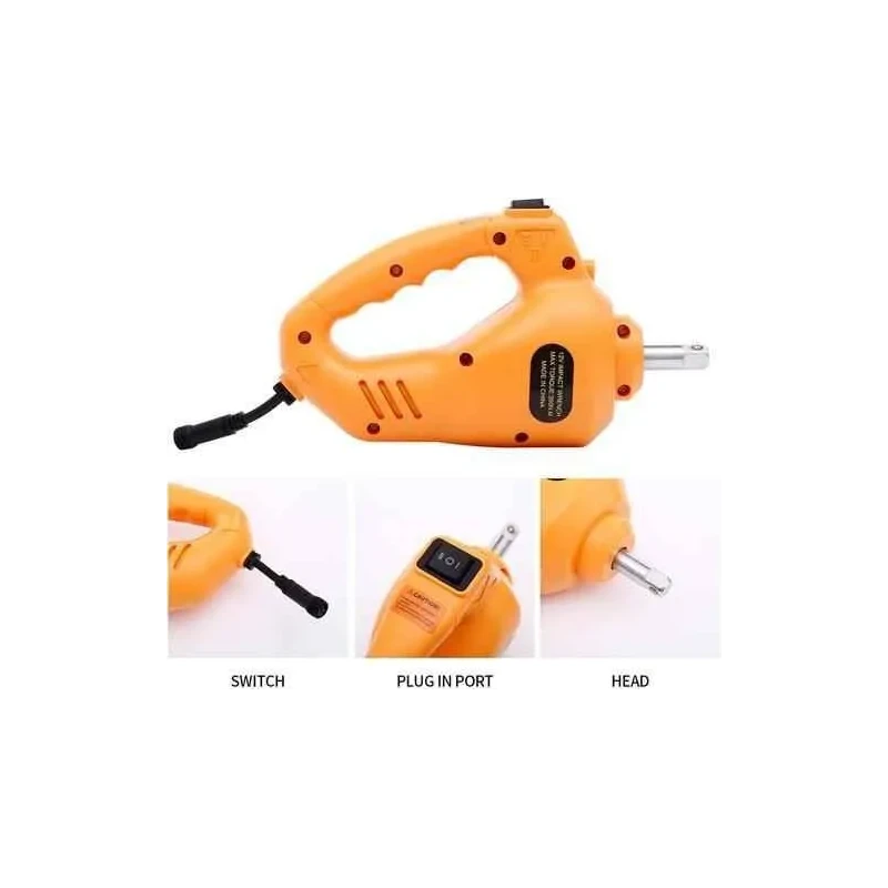 Voltz TY42S 120W 12V Electric Jack & Impact Wrench Kit image-1