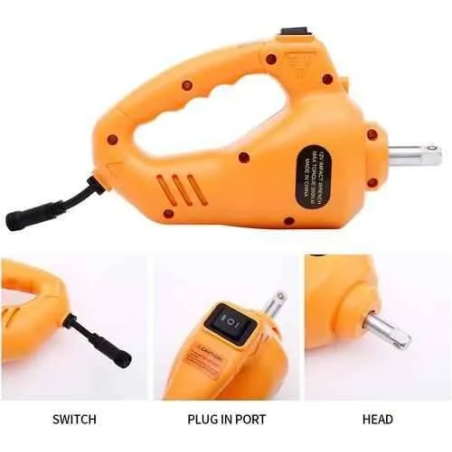 Voltz TY42S 120W 12V Electric Jack & Impact Wrench Kit image-1