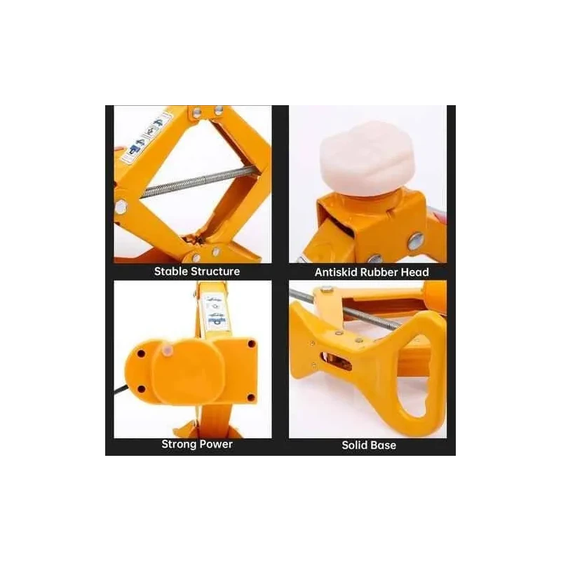 Voltz TY42S 120W 12V Electric Jack & Impact Wrench Kit image-5