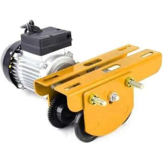 Voltz VZ-ET 1 Ton Yellow Electric Trolley for Hoist image-1