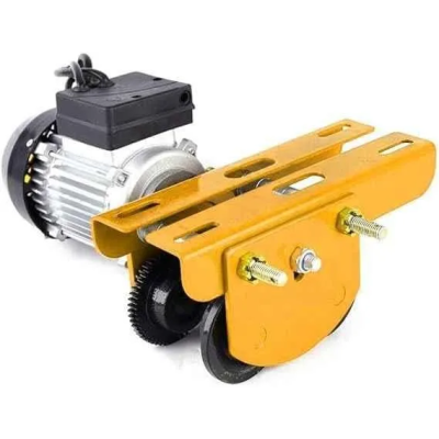 Voltz VZ-ET 1 Ton Yellow Electric Trolley for Hoist image-1