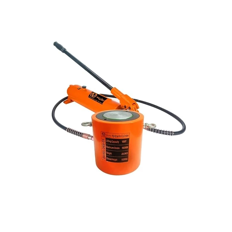 Voltz VZ-RSC-100100 Metal Orange/Black Hydraulic Bottle Jack image-1