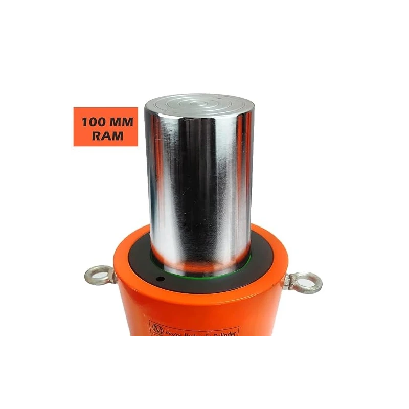 Voltz VZ-RSC-100100 Metal Orange/Black Hydraulic Bottle Jack image-3