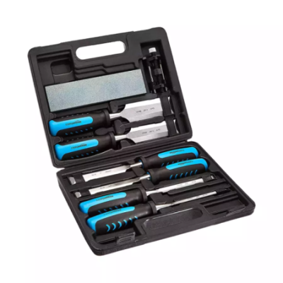 Voltz Carbon Steel Orange/Black Punch & Chisel Sets image-1