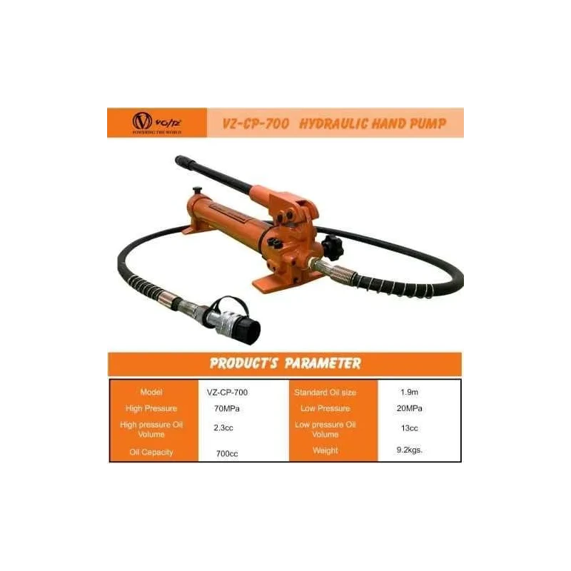 Voltz VZ-RSC-30150 30 Ton 360mm Alloy Steel Hydraulic Jack image-1