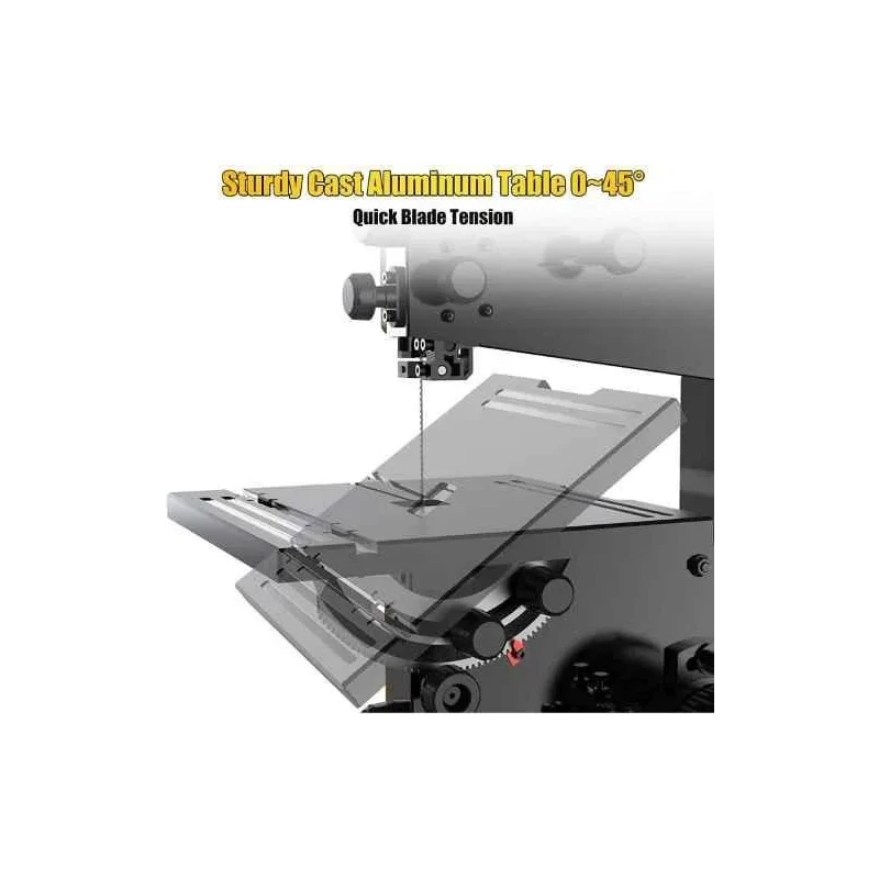 Voltz JDD230 350W 9 Inch Benchtop Wood Band Saw image-1