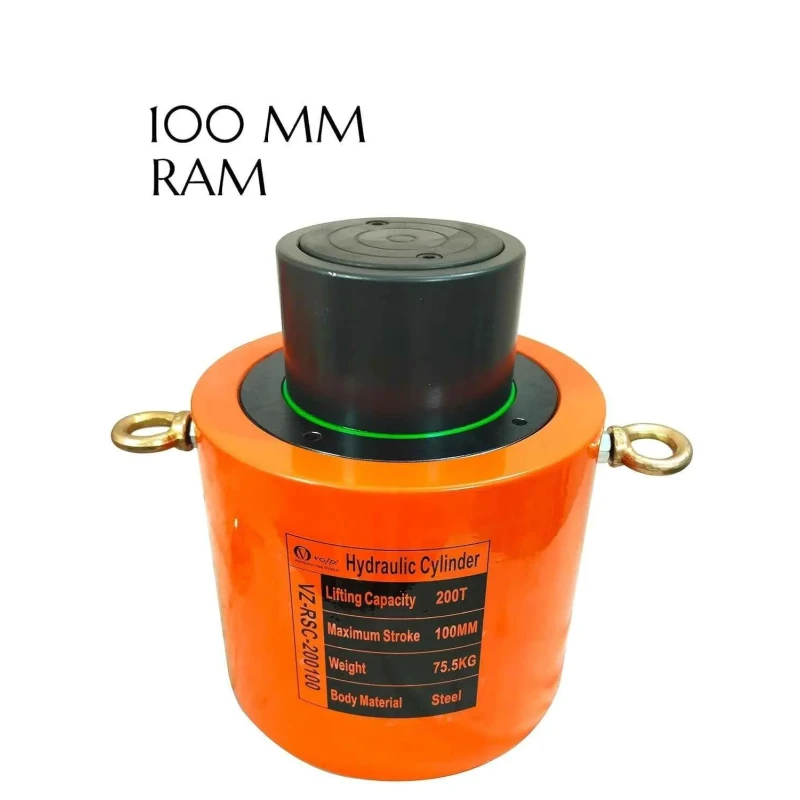 Voltz VZ-RSC-200100 200 Ton Hydraulic Cylinder Jack image-1