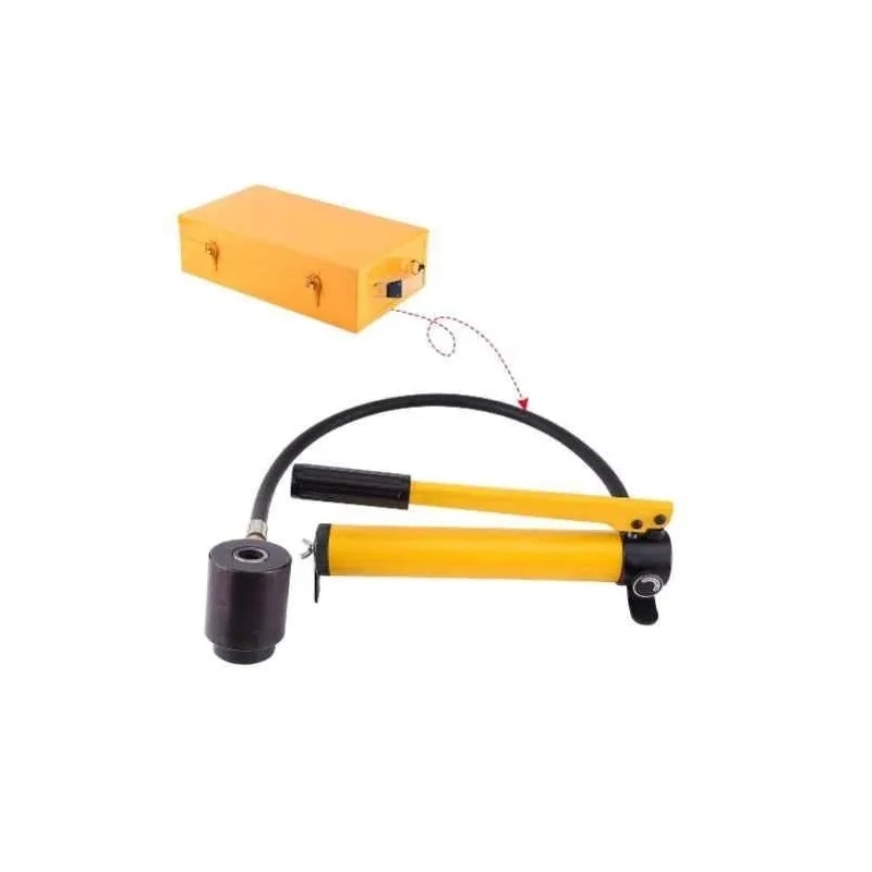 Voltz SYK-8B Yellow 8 Ton 22-60mm Hydraulic Knock Punch Kit image-1