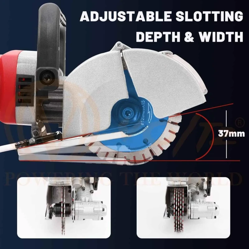 Voltz 125S 3000W Groove Cutting Wall Chaser Machine image-5